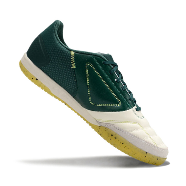 Botas de fútbol sala Adidas Competition Top IC blancas y verdes