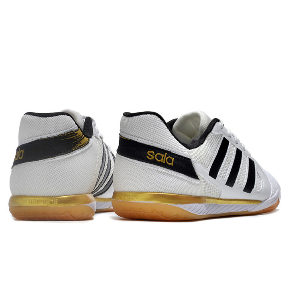 Botas de fútbol sala Adidas Top Sala IC blancas y negras