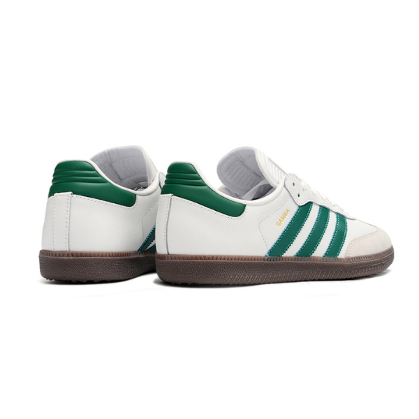 Botas de fútbol sala Adidas Samba Classic Messi TF blancas y verdes