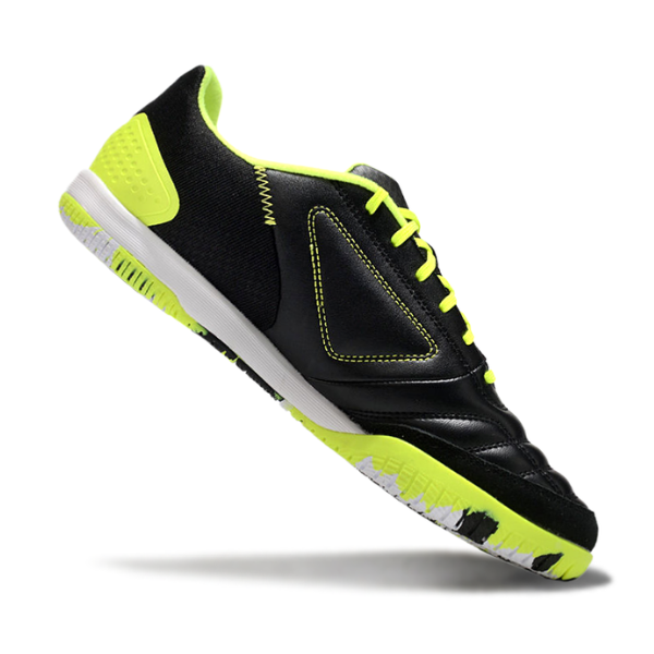 Botas de fútbol sala Adidas Competition Top IC negras y verdes