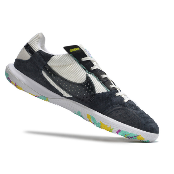 Nike Streetgato IC Black White and Color Indoor IC Football Boot