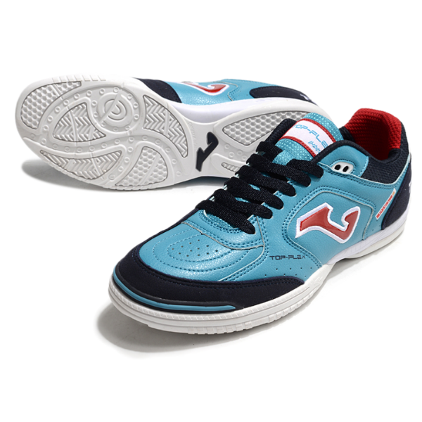 Bota de fútbol sala Joma Top Flex 24 IC azul y rojo IC
