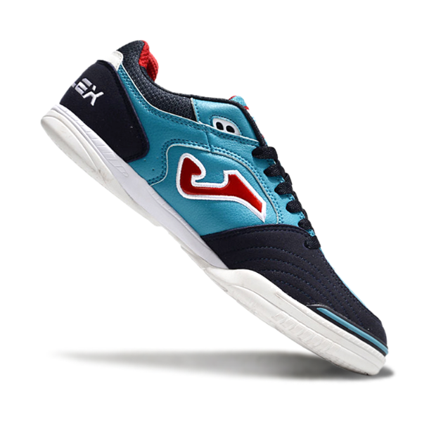 Bota de fútbol sala Joma Top Flex 24 IC azul y rojo IC