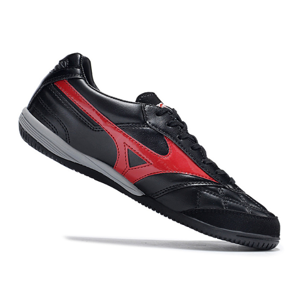 Botas de fútbol sala Mizuno Morelia Sala Japan IC negras y rojas