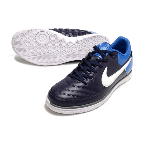 Botas de fútbol sala Nike5 Street Gato IC azul oscuro
