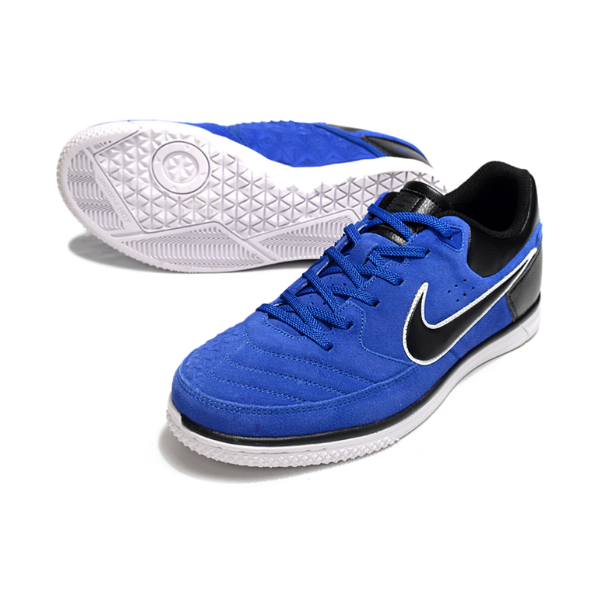 Botas de fútbol sala Nike5 Street Gato IC azul y negro