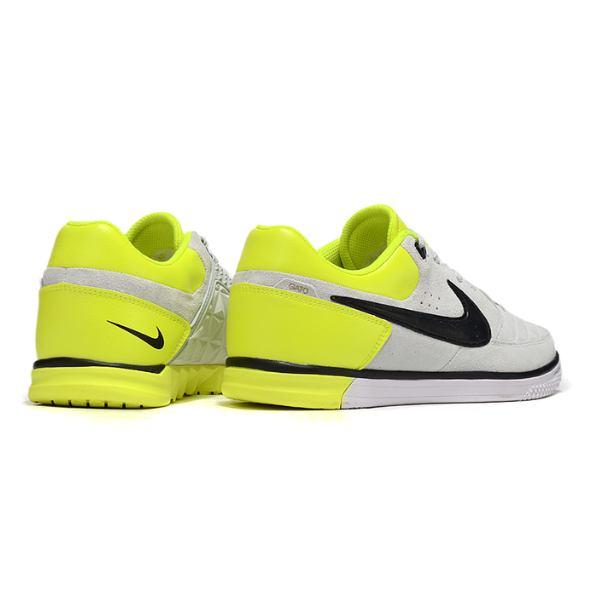 Botas de fútbol sala Nike5 Street Gato IC gris y verde