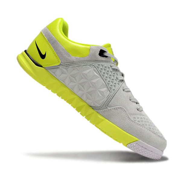 Botas de fútbol sala Nike5 Street Gato IC gris y verde