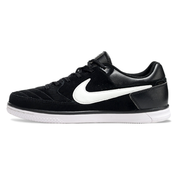 Botas de fútbol sala Nike5 Street Gato IC en blanco y negro