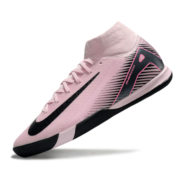 Nike Mercurial Superfly 10 Elite Pink and Black Indoor IC Football Boot