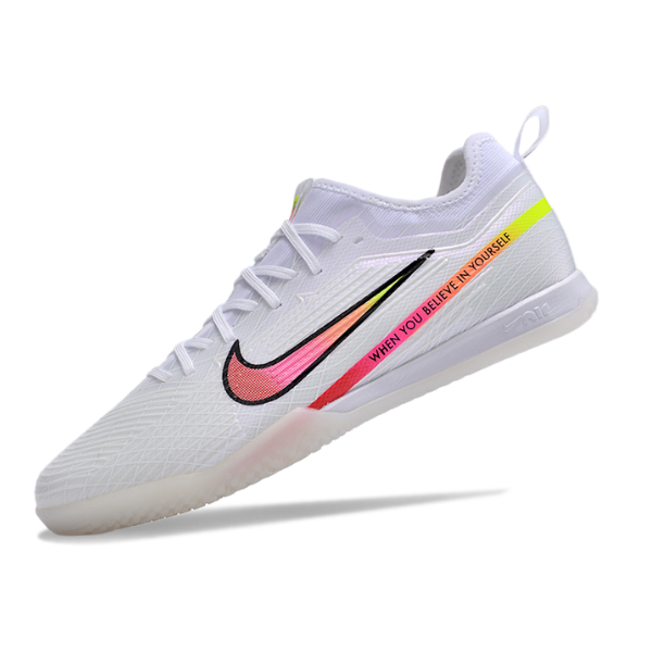 Nike Vapor 15 Pro Zoom Marcus Rashford Pack White and Black Indoor IC Football Boot