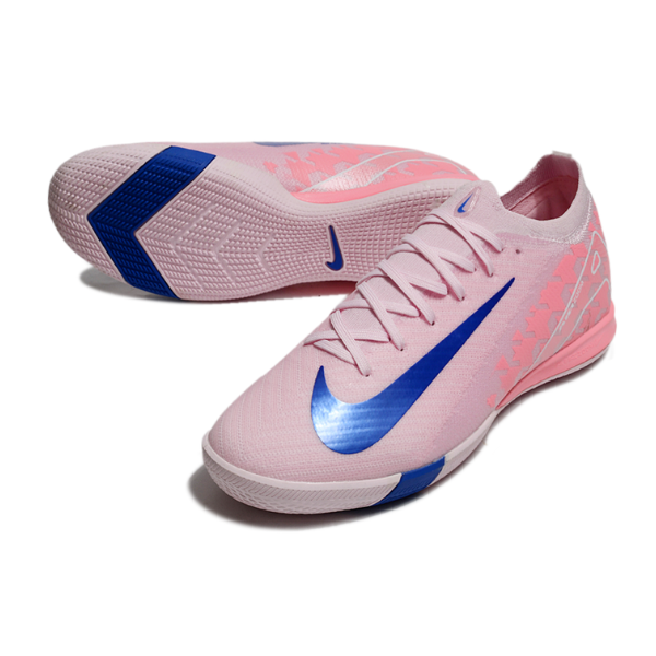 Nike Zoom Mercurial Vapor 16 Elite Pink and Blue Indoor IC Football Boot