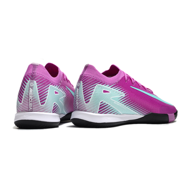 Nike Zoom Mercurial Vapor 16 Elite Purple and Light Blue Indoor IC Football Boot