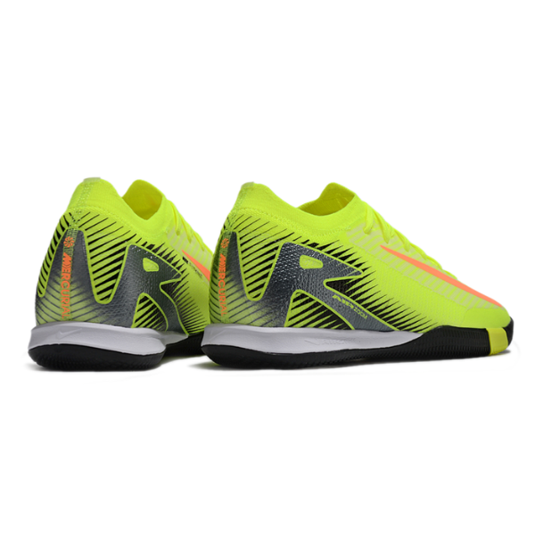 Botas de fútbol sala Nike Zoom Mercurial Vapor 16 Elite IC en amarillo, negro y naranja