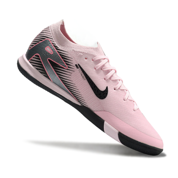 Nike Mercurial Vapor 16 Elite Pink and Black Indoor IC Football Boot
