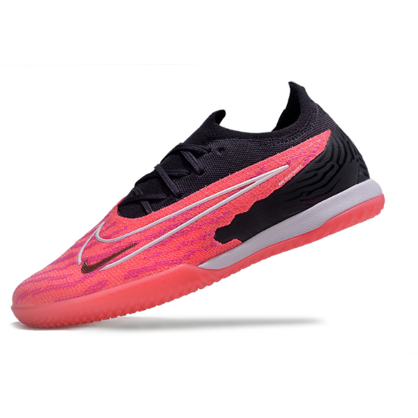 Botas de fútbol sala Nike Phantom GX Elite Laceless Generation Pack IC, color negro y rojo