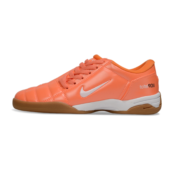 Nike Total 90 III Laceless Orange Indoor IC Football Boot