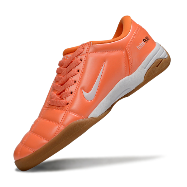 Nike Total 90 III Laceless Orange Indoor IC Football Boot
