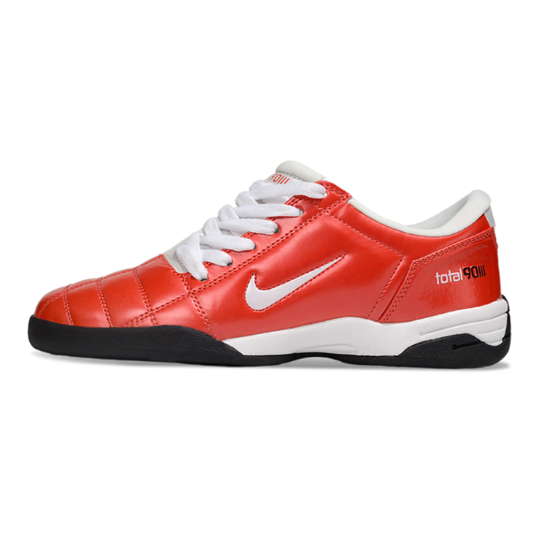 Nike Total 90 III Red and White Indoor IC Football Boot