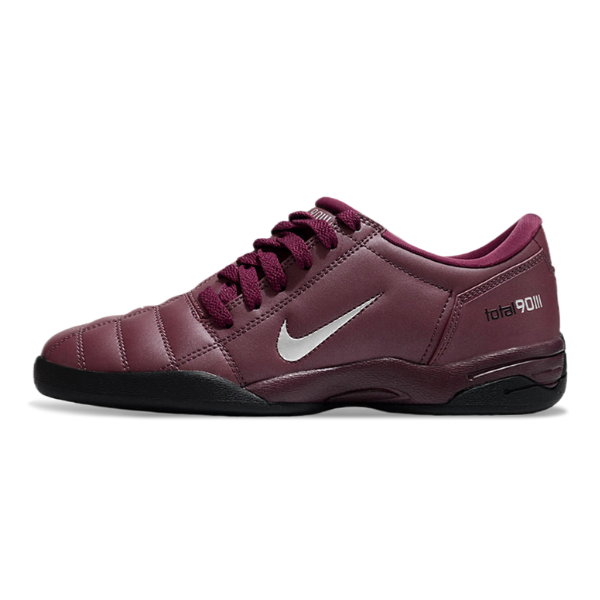 Nike Total 90 III Laceless Red Indoor IC Football Boot