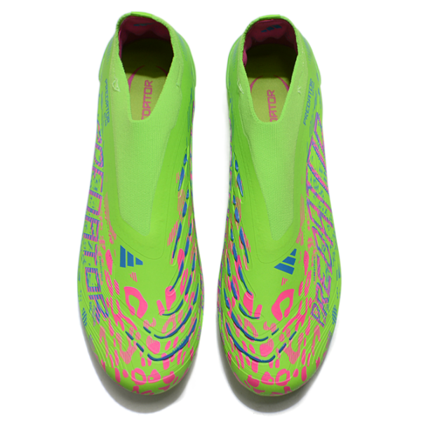 Botas de fútbol Adidas Predator 25 Elite sin cordones Mystic Victory Pack Firm Ground FG para niños