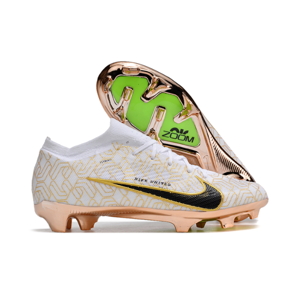 Nike Zoom Mercurial Vapor 15 Elite Golden Touch Pack Firm Ground FG Kids Football Boot