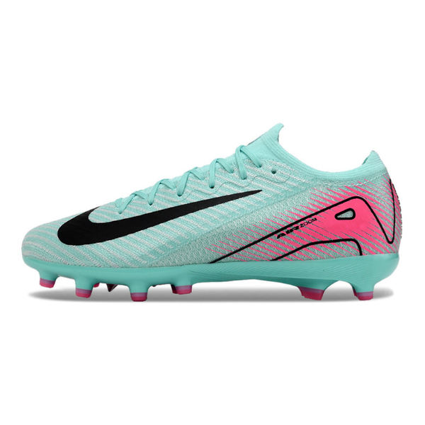 Nike Air Zoom Mercurial Vapor 16 Elite Kids Artificial Ground AG Football Boot Blue and Pink