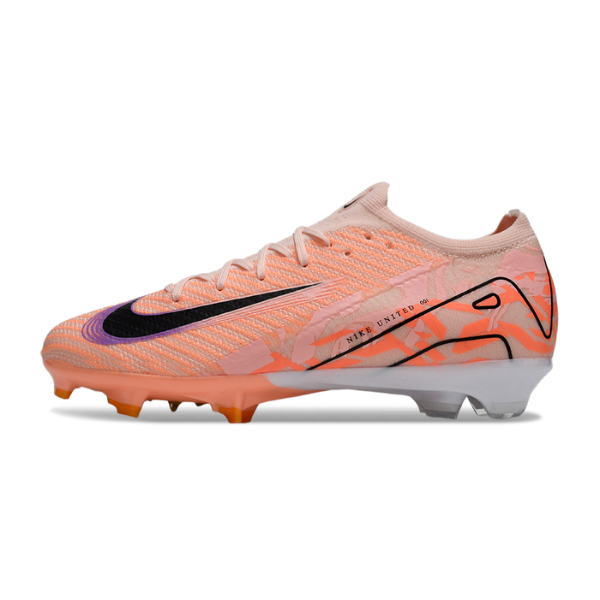 Botas de fútbol Nike Air Zoom Mercurial Vapor 16 Elite naranja para terreno firme FG