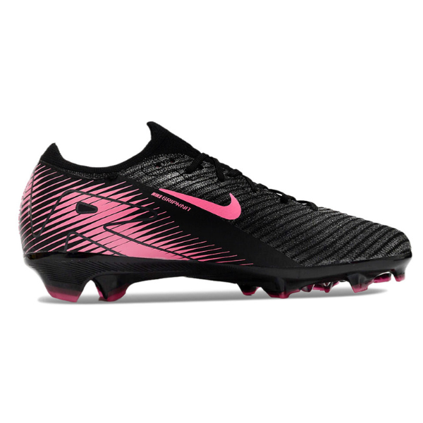 Botas de fútbol Nike Air Zoom Mercurial Vapor 16 Elite para niños, color negro y rosa, para terreno firme FG