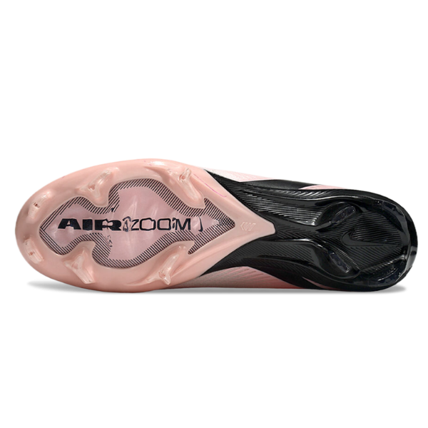 Nike Air Zoom Mercurial Vapor 16 Elite Pink and Black Firm Ground FG Kids Football Boot