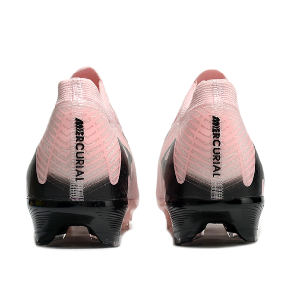 Nike Air Zoom Mercurial Vapor 16 Elite Pink and Black Firm Ground FG Kids Football Boot