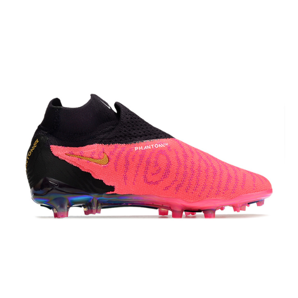 Nike Phantom GX Elite DF Generation Pack Black and Red Firm Ground FG Kids Football Boot