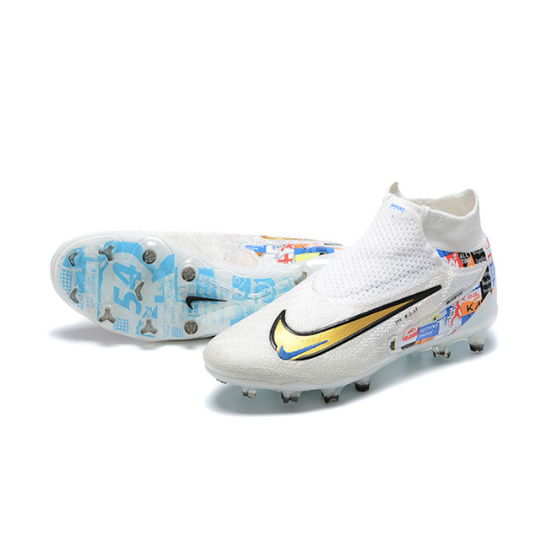Nike Phantom GX Elite DF White Pack Firm Ground FG Kids Football Boot