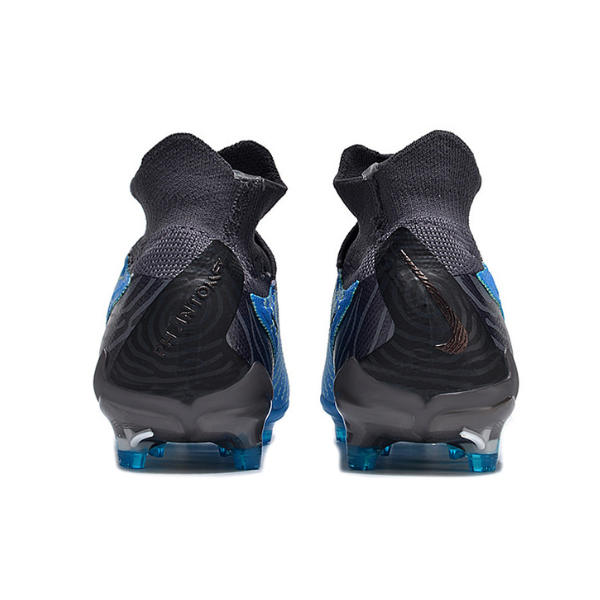 Nike Phantom GX Elite DF Black and Blue Firm Ground FG Kids Football Boot