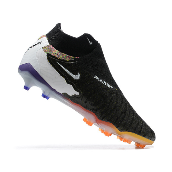 Nike Phantom GX Elite DF Black and Multicolor Firm Ground FG Kids Football Boot