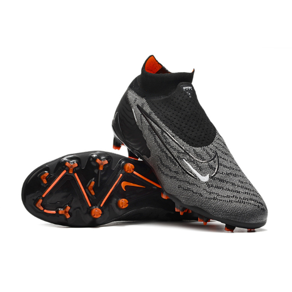 Nike Phantom GX Elite DF Shadow Black Firm Ground FG Kids Football Boot