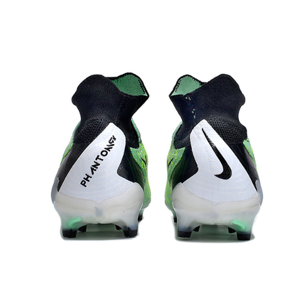 Nike Phantom GX Elite DF Green and Black Firm Ground FG Kids Football Boot