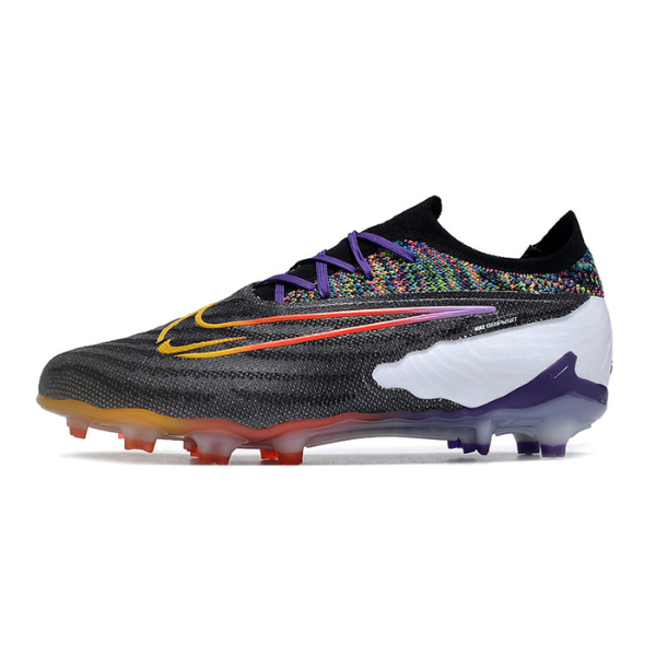 Nike Phantom GX Elite Black and Multicolor Firm Ground FG Kids Football Boot