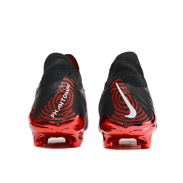 Nike Phantom GX Elite Black and Red Firm Ground FG Kids Football Boot