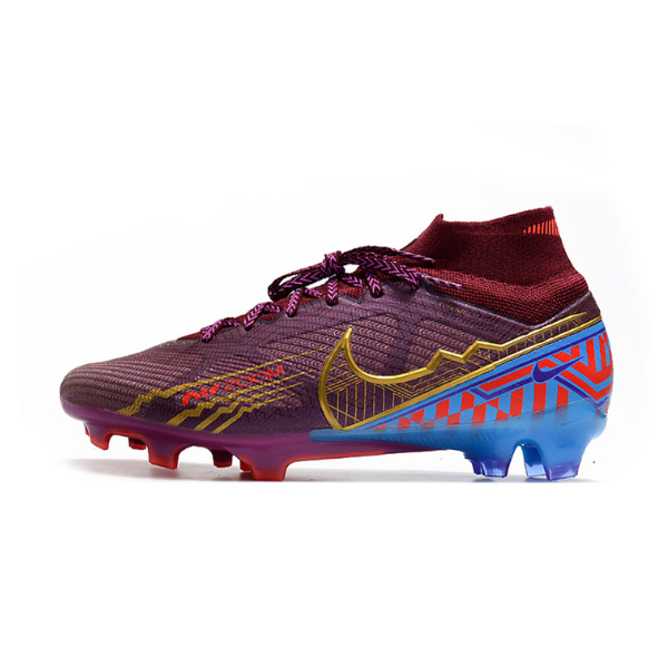 Nike Zoom Mercurial Superfly 9 Elite Purple Firm Ground FG Kids Football Boot
