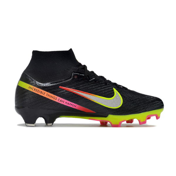 Nike Zoom Mercurial Superfly 9 Elite Black Pack Firm Ground FG Kids Football Boot