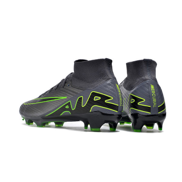 Nike Zoom Mercurial Superfly 9 Elite R9 Concept Pack Black and Blue Firm Ground FG Kids Football Boot