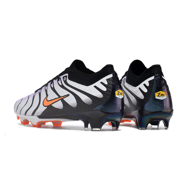 Nike Zoom Mercurial Vapor 15 Elite Gray and Black Firm Ground FG Kids Football Boot