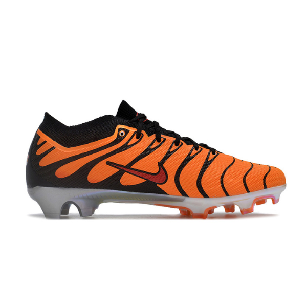 Nike Zoom Mercurial Vapor 15 Air Max Plus Red and Green Firm Ground FG Kids Football Boot