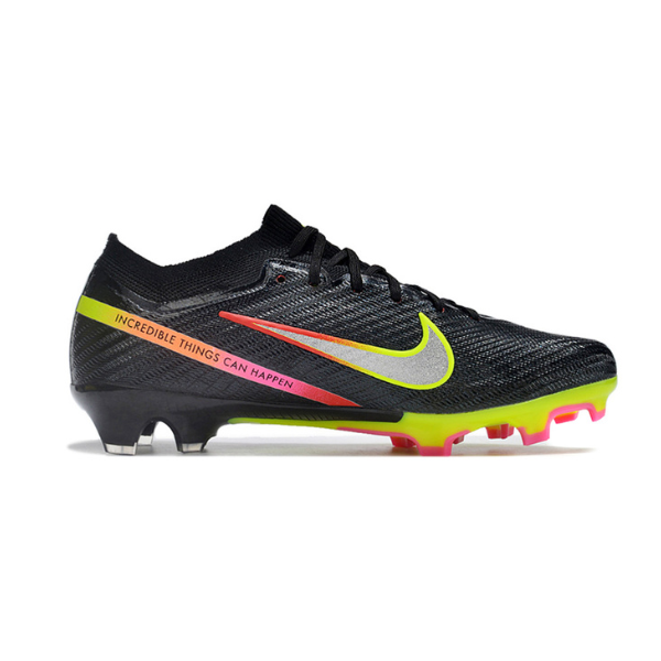 Nike Zoom Mercurial Vapor 15 Elite Black Pack Firm Ground FG Kids Football Boot