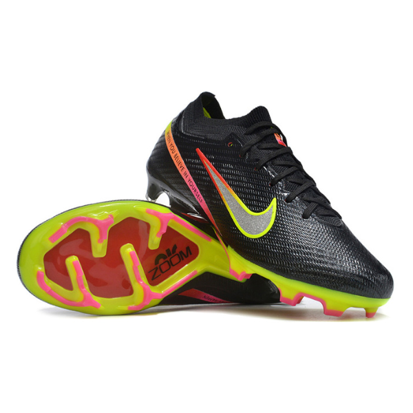 Nike Zoom Mercurial Vapor 15 Elite Black Pack Firm Ground FG Kids Football Boot