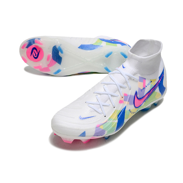 Nike Phantom Luna 2 Elite SolCal Pack Black and Yellow Firm Ground FG Kids Football Boot