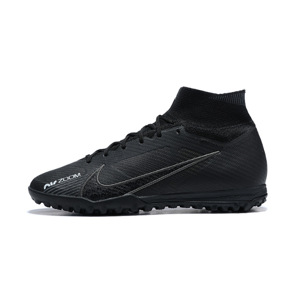 Nike Zoom Mercurial Superfly 9 Elite Black Pack Kids Turf TF Football Boot