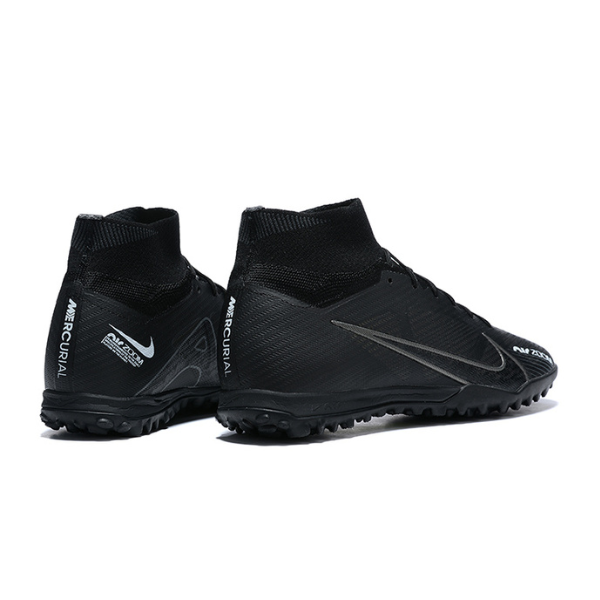 Nike Zoom Mercurial Superfly 9 Elite Black Pack Kids Turf TF Football Boot