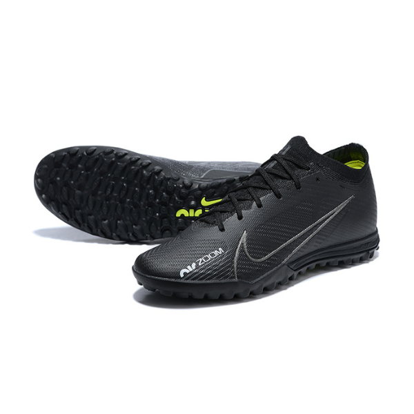 Botas de fútbol Nike Zoom Mercurial Vapor 15 Elite para niños, color negro, para césped artificial TF